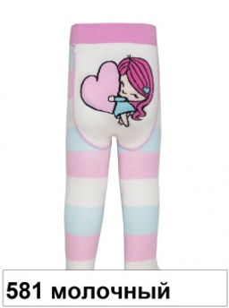 Колготки дет. TIP-TOP 4С-01СП, р.80-86 (24) - 581 молочный - Conte elegant фото 2