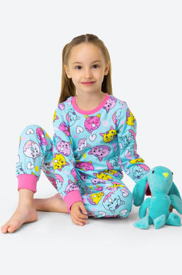 Хлопковая пижама для девочки Bonito  фото 6