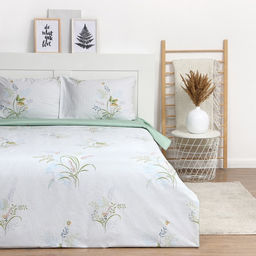 Постельное бельё LoveLife евро Wildflowers 200х217см, 225х240см, 50х70см-2шт, 100% хлопок, сатин, 125г/м?  фото 3