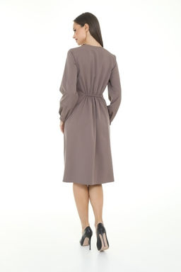 Платье Стильная осень (латте) - Diolche фото 4