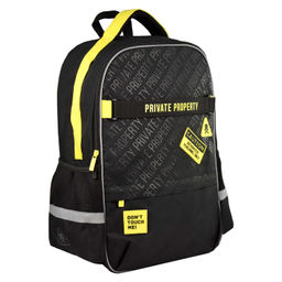 Рюкзак школьный Феникс+ арт.64512/ 14 ЧАСТНАЯ СОБСТВЕННОСТЬ (27x41x16 см, полиэстер, декоративный эл