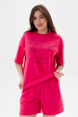 Пижама женская из кулирки Дива клубника - Амадэль фото 4