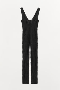 SEAMLESS LACE JUMPSUIT - Zara фото 4