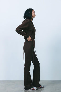 INTERLOCK CROPPED SWEATSHIRT - Zara фото 30