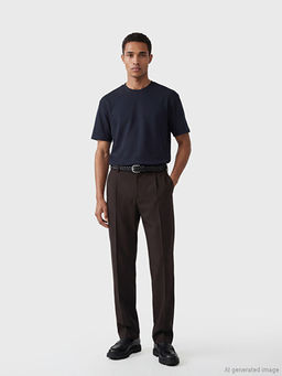 Bisiklet Yaka Soft Touch Erkek Ti??rt