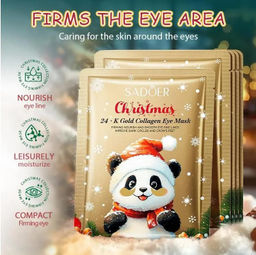 Рождественская фруктовая коллагеновая маска-патч для глаз