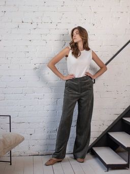 вельветовые брюки 4448-0579 - Трика фото 5