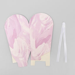 Цена за 5 шт. Коробка бонбоньерка Текстуры, 7.5 х 8 х 7.5 см - Дарите счастье фото 6