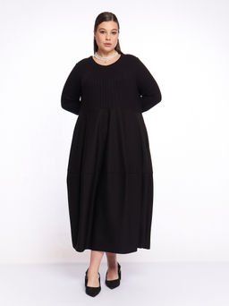 Платье баллон PP33506BLK01