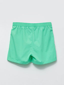 Beli Lastikli Basic Poplin K?z ?ocuk ?ort - Waikiki фото 2