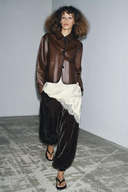 VELVET TROUSERS ZW COLLECTION - Zara фото 4
