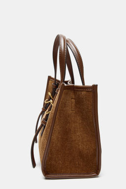 CORDUROY MINI TOTE BAG - Zara фото 4