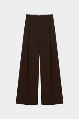 Брюки из костюмной ткани со складками - Mollis фото 6