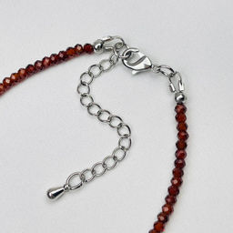 Браслет из Граната Спессартин - Радуга самоцветов фото 4