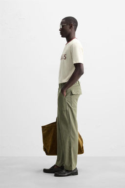 VINTAGE-EFFECT PRINTED T-SHIRT - Zara фото 4