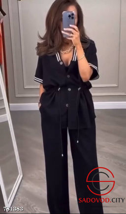 Женский брючный костюм двойка