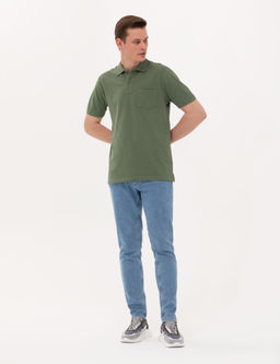 Haki Regular Fit Basic Ti__rt
