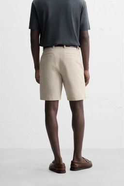 CHINO REGULAR FIT BERMUDA SHORTS - Zara фото 22