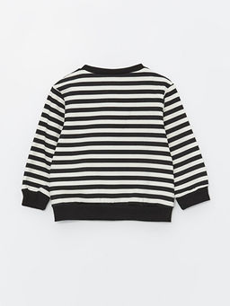 Bisiklet Yaka Uzun Kollu Bask?l? K?z Bebek Sweatshirt 2li - Waikiki фото 3