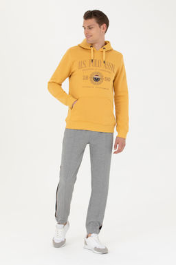 Мужские серые меланжевые спортивные штаны - U.s. polo assn фото 15