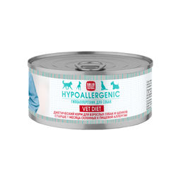 Solid Natura VET Hypoallergenic диета д/соб. 100 г. ж/б ЦБ-00057400
