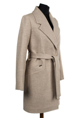 Пальто женское демисезонное (пояс) - El podio фото 7