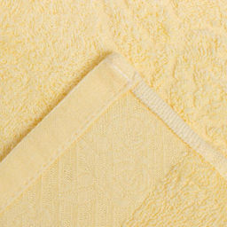 Полотенце махровое Этель Цветочные мотивы цв.желтый, 34*72 см, 350 гр/м2, 100% хлопок  фото 4