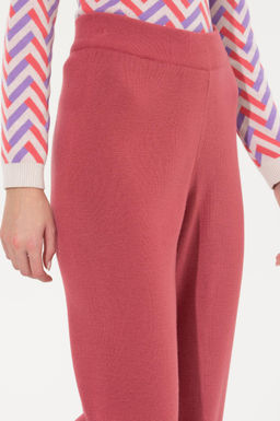 Женские темно-розовые трикотажные брюки - U.s. polo assn фото 6