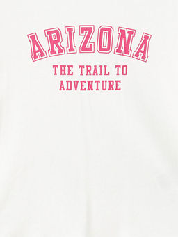 Bisiklet Yaka K?z ?ocuk Ti??rt - Waikiki фото 2