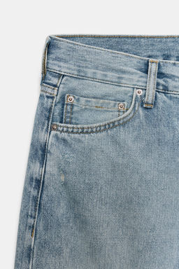 JEANS ZW COLLECTION RELAXED STRAIGHT TIRO BAJO / Azul - Zara фото 11