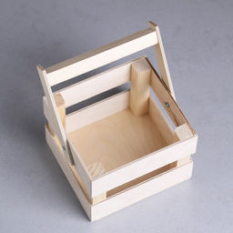 Подарочный ящик «Однушка», 12×11×9 см, деревянный, с ручкой