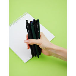 Ручки шариковые, синяя паста, 0.7 мм, автоматические, набор 10 шт. «Самый сильный»