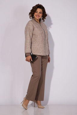Костюм Liliana 1342БрПн капучино+капучино фото 3