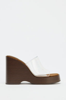VINYL WEDGE - Zara фото 4