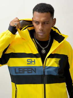 Горнолыжный костюм мужской зимний желтого цвета 370J - Mtforce фото 21