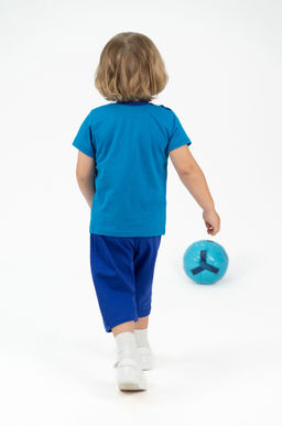 Костюм детский розовыйтемная малина принт мишка - Утенок фото 29