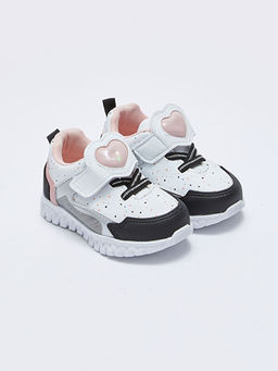 C?rt C?rtl? Bask?l? I??kl? K?z Bebek Spor Ayakkab? - Waikiki фото 2