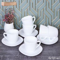 Кофейный набор 12 предметов / BY09FXP45FXB85JC /уп 8/ - ГалеонТрейд фото 2