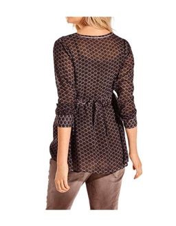 Блузка, сиреневая - Linea tesini фото 4