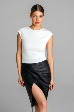 Арт.3802/1 Майка женская 42-50 (5 шт) Цвет:молочный - Калинка фото 3