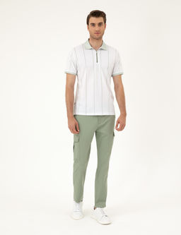 Ye_il Regular Fit Kargo Pantolon