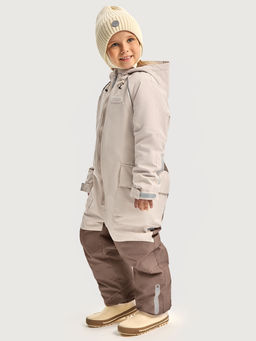 Комбинезон 8м8626 кешью/капучино