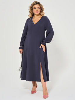 Платье 0336-1с графит