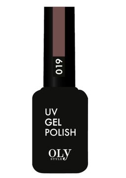 OLYSTYLE Гель-лак для ногтей тон 019 антрацитовый
