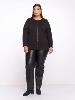 Жакет на молнии GA04106BLK01 - Артесса фото 8