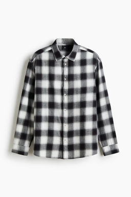 Camisa de franela Relaxed Fit - H&m фото 2
