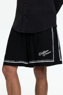 Pantal?n corto estampado Loose Fit - H&m фото 6