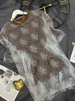 Футболка с фатином - Ksa фото 6