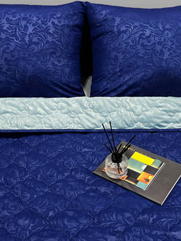 Комплект постельного белья с одеялом New Style КМ-027 океан-кварц