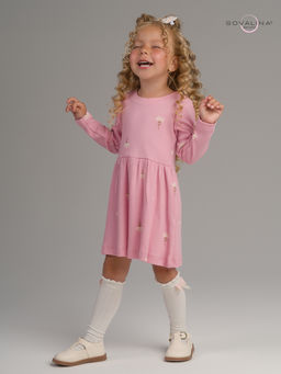 Платье Элла астра на пудре